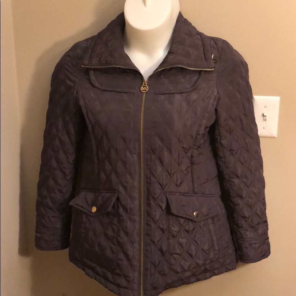 Michael Kors Quilted Jacket Size Medium